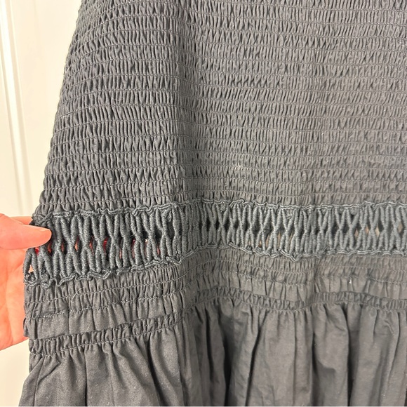 Free People Black tiered maxi dress Medium - Picture 8 of 10